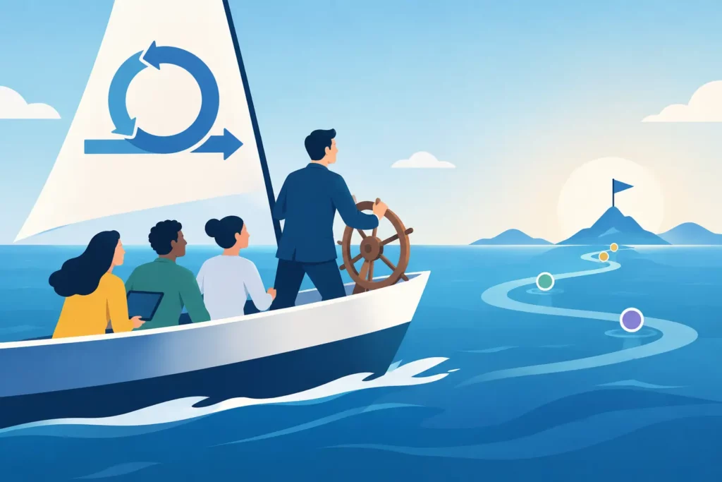 Guide pilotage projet agile : garder le cap